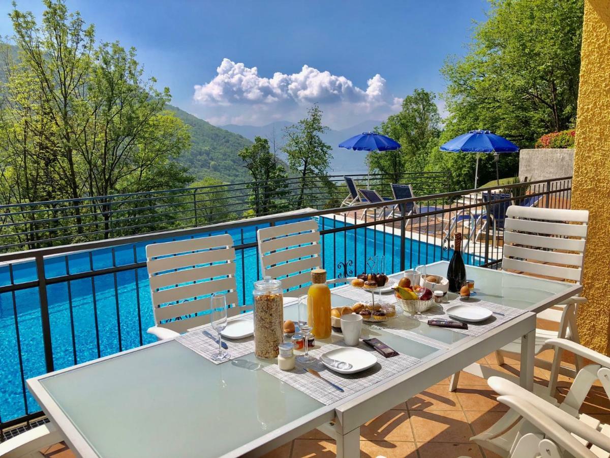 Апарт готель Residenza Ai Ronchi 1 2 6 Maccagno Екстер'єр фото